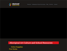 Tablet Screenshot of braveant.com.au